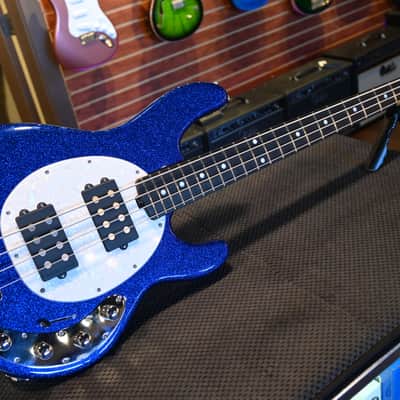 Ernie Ball Music Man Stingray Special HH Tectonic Blue Sparkle #0792 image 2