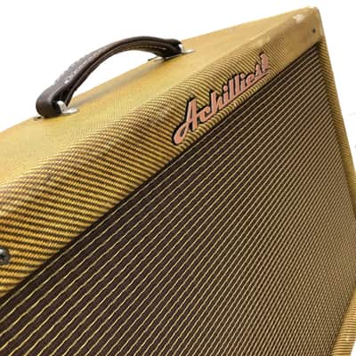 Achillies Apollo S30 2x10" Jensen P10R Speaker Combo Relic Aged Lacquered Tweed image 5