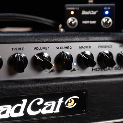 Bad Cat Mod Shop Hot Cat 1x12 50W 2-Channel Tube Combo Amp image 4