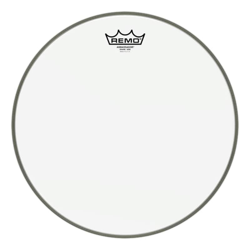 Remo 14" Ambassador Hazy Snare Side Drum Head image 1