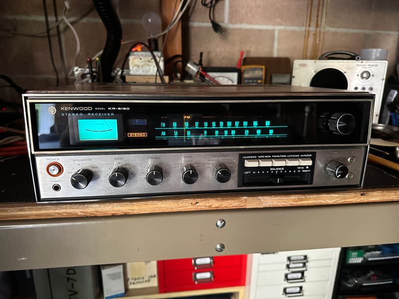 Kenwood KR-5150 Stereo Receiver ~ Vintage early 1970s ~ Tested image 1