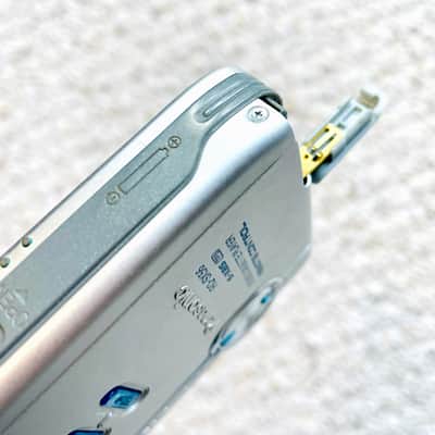 [RARE FULL SET] Panasonic SX56 Walkman Cassette Player, NEAR MINT Silver ! Working ! image 10