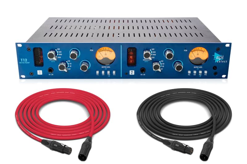 API Select T12 | 2-Channel Tube Microphone Preamp image 1