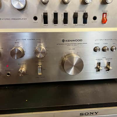 Vintage Kenwood KA-3500 Integrated Amplifier, good working condition tested image 6
