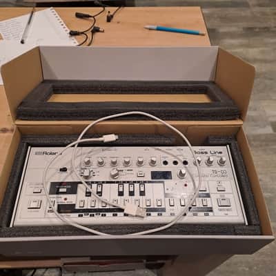 Roland TB-03 Boutique Series Synthesizer Module Bass Line Synthesizer 2016 - Present - Silver image 3
