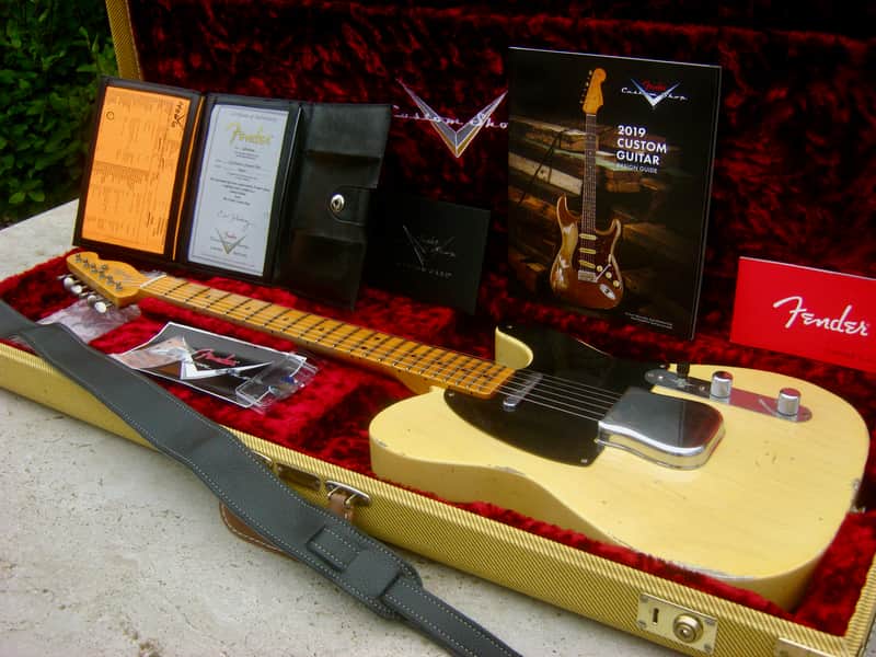 ♚ MINT ♚ 2017 Fender CUSTOM SHOP Ltd NAMM '51 NOCASTER RELIC ♚ INCREDIBLE ♚100%♚ 7.6 LBS image 1