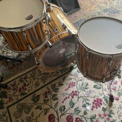 Sonor Delite 2010s - Tiger Stripe Vintage Maple 20, 14, 12 image 4