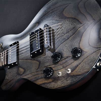 Michael Kelly MKPSOBBERAL Patriot Decree Slim Body Sungkai Top Mahogany Neck 6-String Electric Guitar For Left Handed Player image 9