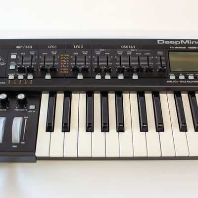 Behringer DeepMind 12 49-Key 12-Voice Polyphonic Analog Synth 2016 - Present - Black image 3