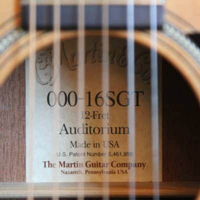 Martin 000-16SGT 12-Fret 2001 image 10