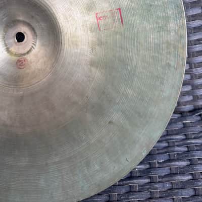 Vintage 1970s Tosco 16” Crash Cymbal (CRACKED) image 15