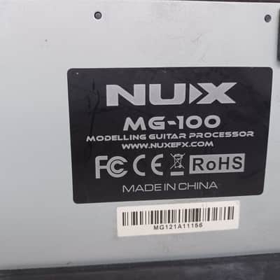 NuX MG-100 Multi-Effect Unit 2010s - Silver image 7