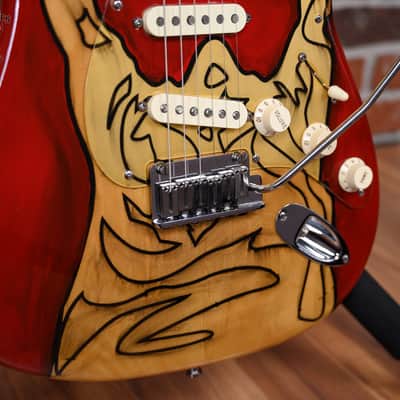 Fender Custom Shop “The Disaffected” Stratocaster #7 of 8  Artwork by Adrian Nyman 2003 w/OHSC image 12