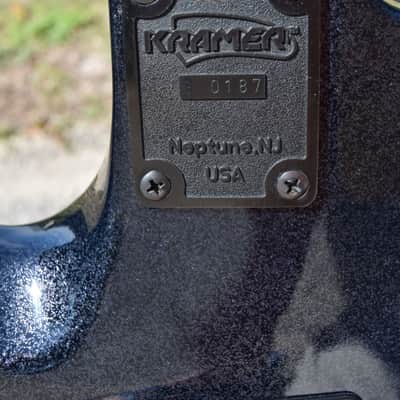 Kramer Nightswan II 1991 - Black Sparkle image 10