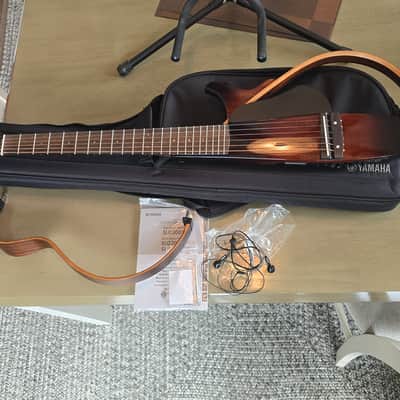 Yamaha SLG200S Silent Guitar 2010s - Tobacco Sunburst image 9