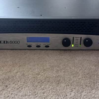 Crown CDi 6000 2-Channel 2100-Watt Power Amplifier 2010s - Black and Silver image 2