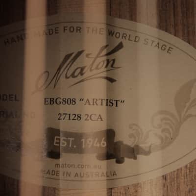 Maton EBG808 Artist (#128) image 13