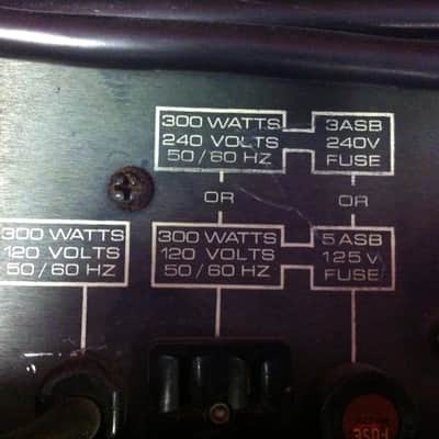 Acoustic 470 Mid 70's Bass Amp image 10