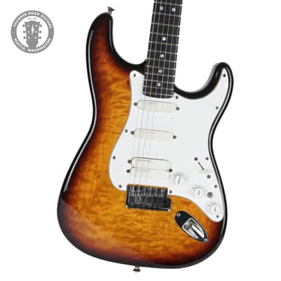 1992 Fender Custom Shop Stratocaster Plus Ultra Set Neck Sunburst image 1