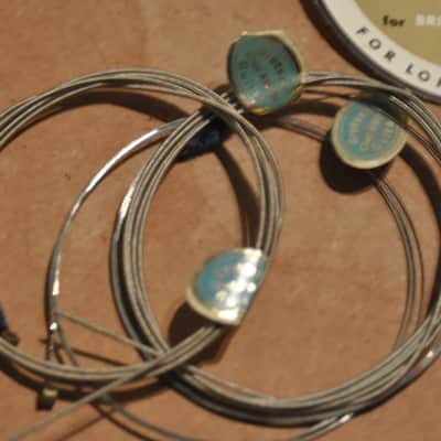 Gretsch 'Folk'Banjo strings set - 1950's "T" roof logo in original box image 8