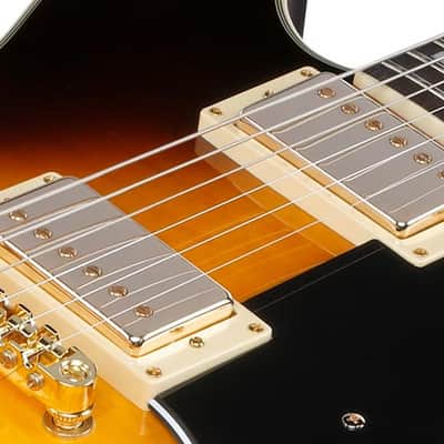 Ibanez JSM10EM TTB John Scofield Signature Semi Hollowbody Electric Guitar. 2 Tone Burst image 8