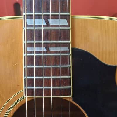 Mountain W-350 70s Very Rare! Japan Gibson Country Western style Amazing tiger strike back, Japan vintage case image 5