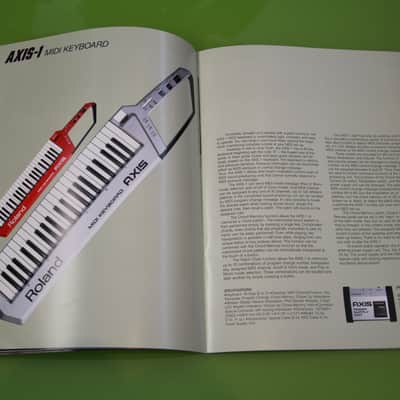Roland Synthesizer Catalogue 1986 - Keyboards Vol 8 image 2