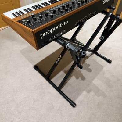Sequential Prophet-10 Rev 4 61-Key 10-Voice Polyphonic Synthesizer 2020 - Present - Black with Wood Sides image 7