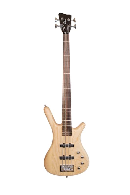 Monaco by Quincy 4 String Electric Bass Guitar Natural Wood Sturdy Ash Maple image 1