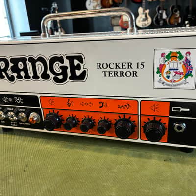 Orange Rocker 15 Terror 2-Channel 15-Watt Guitar Amp Head 2018 - Present - White image 3