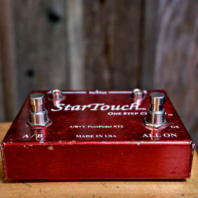 Star Touch One Step Closer AB/Y Signal Splitter - Candy Apple Red image 2