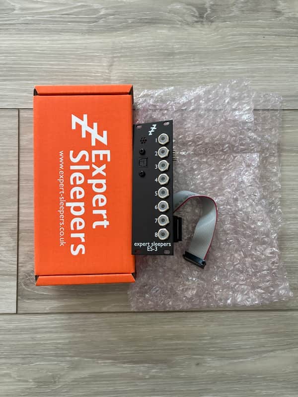 Expert Sleepers ES-3 MK4 Lightpipe / CV Interface Eurorack Synth Module 2017 - Present - Black image 1