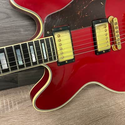 1981 Gibson B.B. King Lucille Signature Electric Guitar Cherry Red w/ Case #2640 image 15