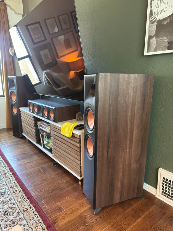 Klipsch RP-8060FA II + RP-504C II 2025 - wood image 1