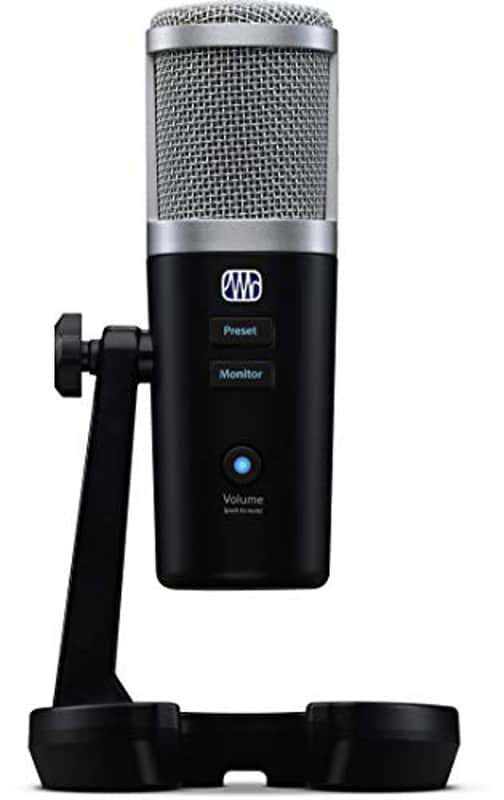 PreSonus Revelator USB Condenser Microphone for Podcasting, Live Streaming, with Built-in Voice Effects plus Loopback Mixer for Gaming, Casting, and Recording Interviews over Skype, Zoom, Discord image 1