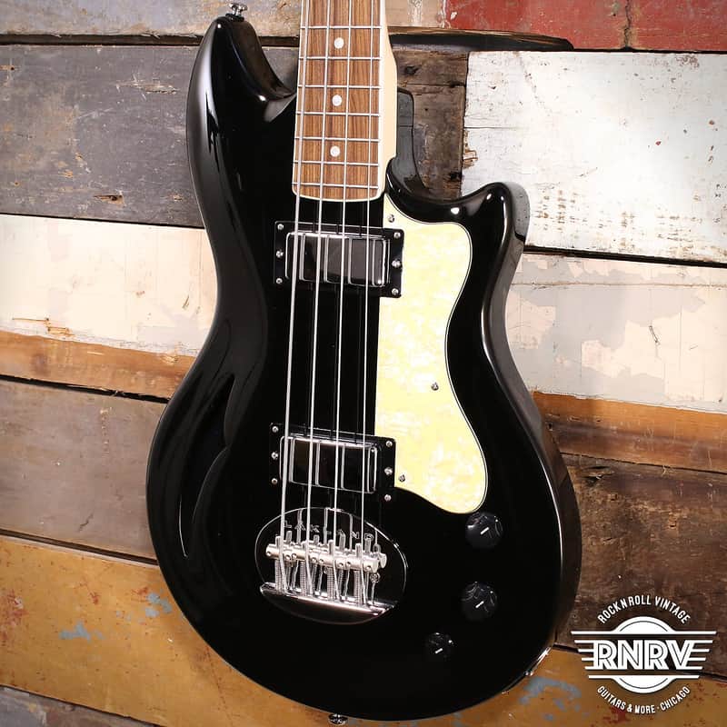 Lakland Skyline Hollowbody Short Scale Bass HB30 Black image 1