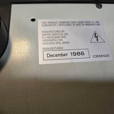 Yamaha CD-30 1986 - refurbished image 5