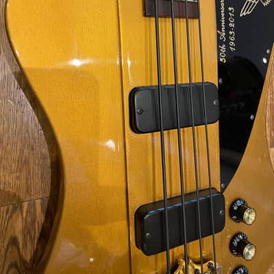 GIBSON 50th Anniversary Thunderbird Bullion Gold 2013 image 5