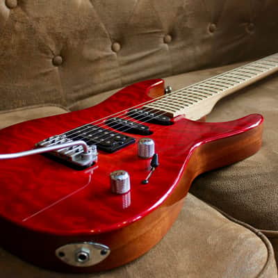 Jackson PC1 Custom shop Cajun Red 1997 Guitar Center Limited Run of 33 Units Worldwide image 7