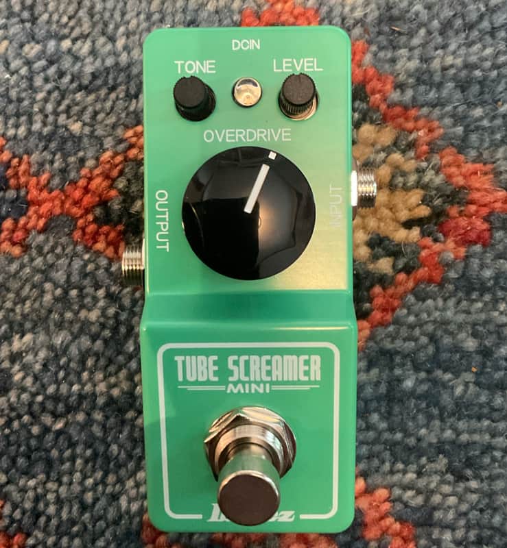 (MINT) Ibanez TSMINI Tube Screamer Mini Overdrive Effects Pedal image 1