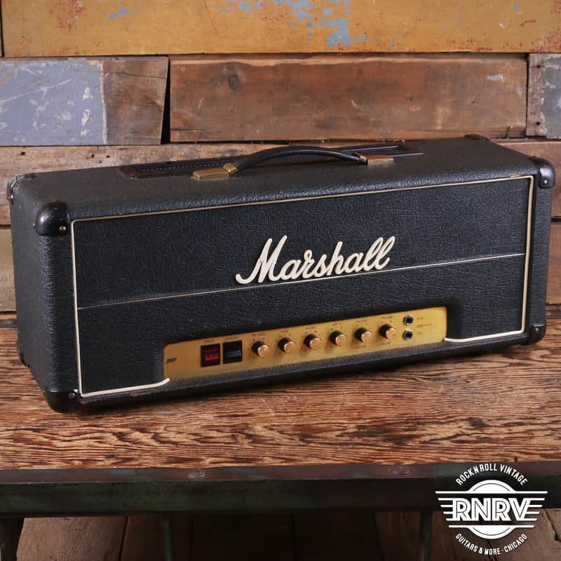 1977 Marshall JMP 2203 Mk2 Master Model Lead 100-Watt Guitar Amp Head image 1