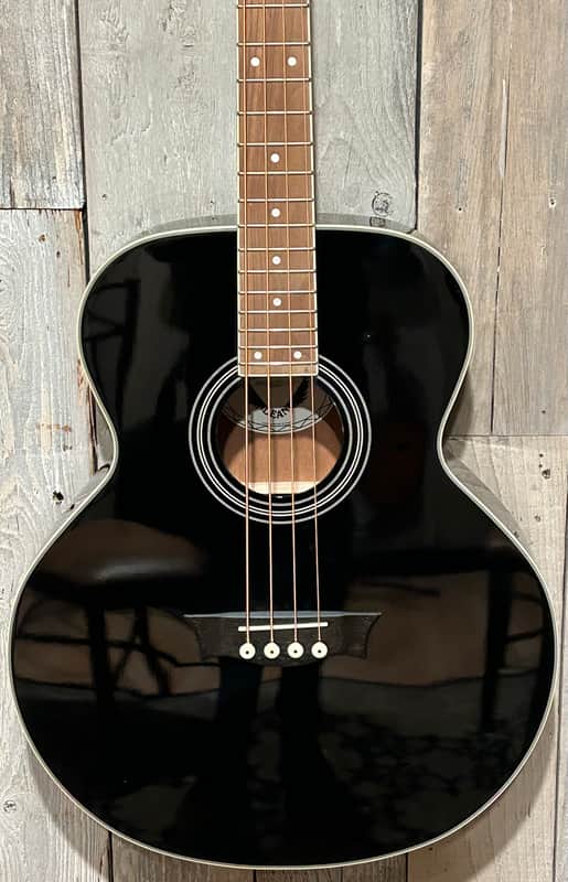 Dean EAB Acoustic-Electric Bass Black | Reverb