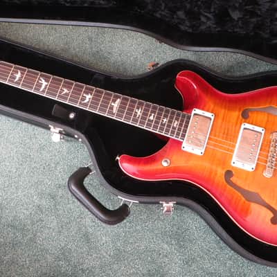 PRS McCarty 594 Hollowbody 2 Dark Cherry Burst 2021 - Dark Cherry Burst image 7