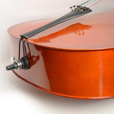 New Student Band Pure Sound Professional 4/4 Full Size Cello With Bow Rosin Case image 2
