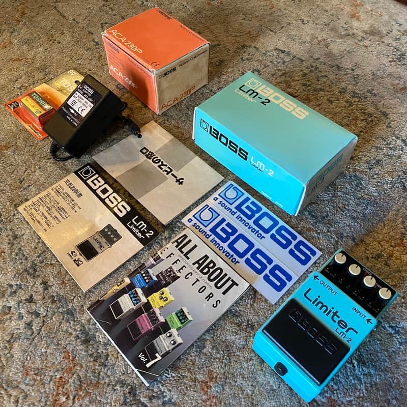 Boss LM-2 Limiter MADE IN JAPAN Black Label Near MINT 1987 image 1
