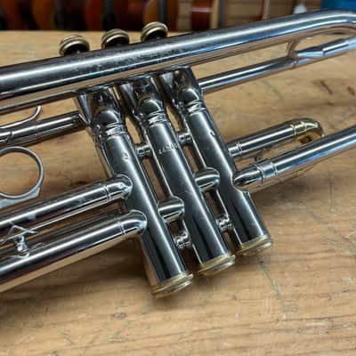 King Tempo Silver Trumpet w/Case image 8