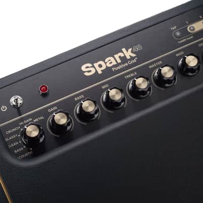 Positive Grid Spark 40 Smart Modeling Amp – Like New – Gig Bag, Box & Accessories image 3