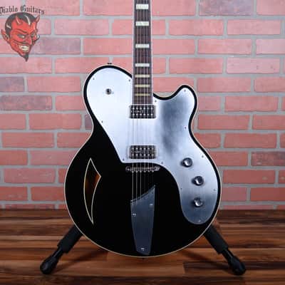 Motor Ave Guitars BelAire Black Top 2021 w/OHSC image 1