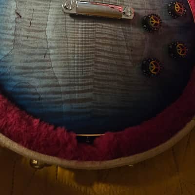Gibson 120th Anniversary Peace LesPaul 2014 - Tranquility Blue burst image 1