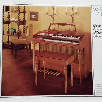 Vintage Wurlitzer Organ catalog, early 1970s? image 3